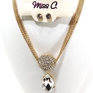 Fashion Women Pendant Necklace Choker Bib Jewelry